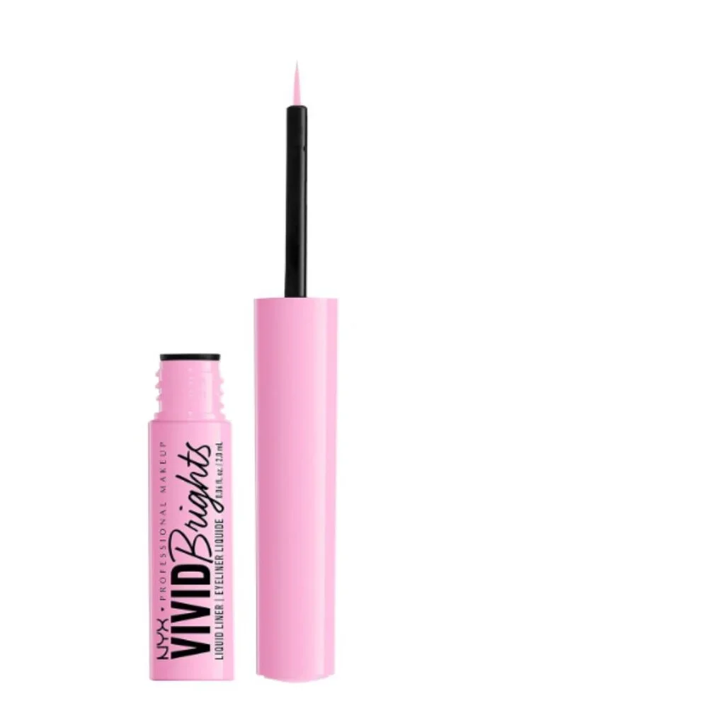 NYX PROFESSIONAL MAKEUP Vivid Brights Liquid Liner, - SNEAKY PINK
